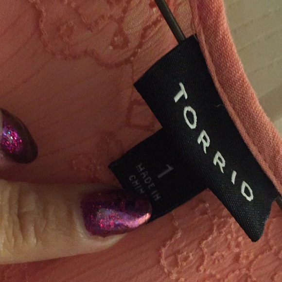 Torrid coral dress - Picture 7 of 8